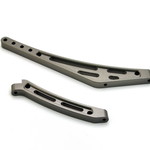 hobao [OP-0050] CNC F/R CHASSIS STIFFENER SET FOR SS EP