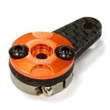c25366orange futaba 25t c/f servo horn