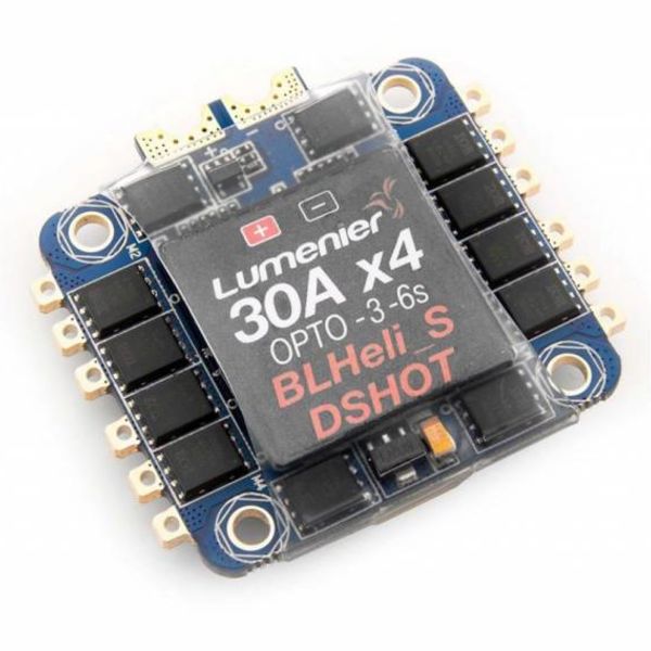 Lumenier BLHELI_S 30A 4-in-1 OPTO DSHOT ESC +Current Sensor