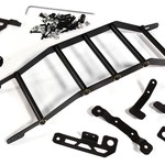 Integy Metal Alloy Exo-Skeleton Body Roll Cage Kit for Arrma 1/10 Vorteks 4X4 3S BLX C31323BLACK