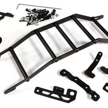 Integy Metal Alloy Exo-Skeleton Body Roll Cage Kit for Arrma 1/10 Vorteks 4X4 3S BLX C31323BLACK