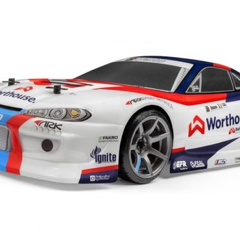 HPI HPI120097  RS4 Sport 3 Drift Team Worthouse James Deane Nissan Silvia S15 RTR - Ready To Run