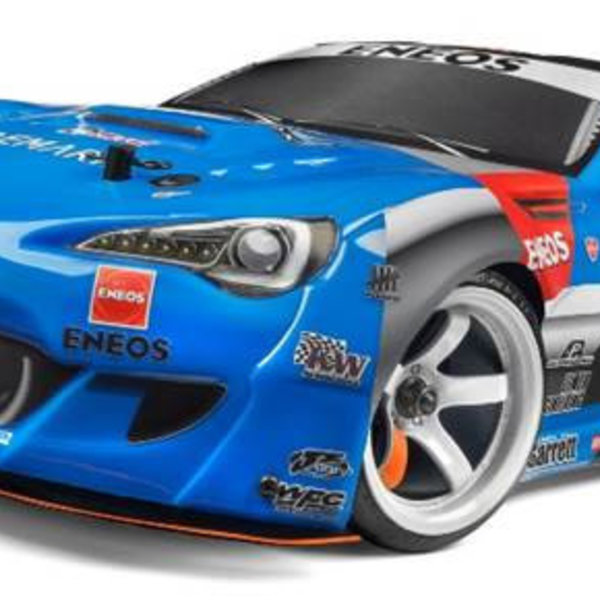 HPI Racing HPI120096  RS4 Sport 3 Drift RTR Dai Yoshihara Subaru BRZ HPI has expanded the RS4 Sport 3 Drift range with the help of Dai Yoshihara and his awesome Turn 14 Distribution Formula D machine!