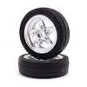 LOSI Mickey Thompson, Front Tire, Premounted: Mini Drag