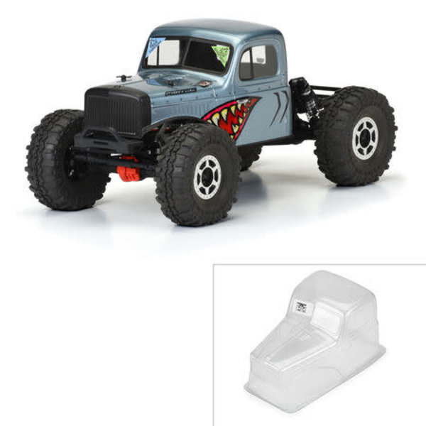 PROLINE 1/10 Comp Wagon Cab-Only Clear Body 12.3" (313mm) Wheelbase Crawlers