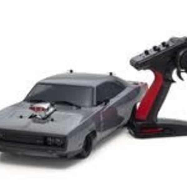 KYOSHO 1/10 EP 4WD RTR Fazer Mk2 1970 Dodge Charger Super Charged VE Gray Introducing the brushless VE version of the Fazer.