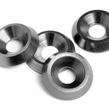 HPI Cone Washer,Gunmetal (4):E10