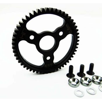 HOT RACING SJT253 Gunmetal 53T Steel Spur Gear 32P .8 mod