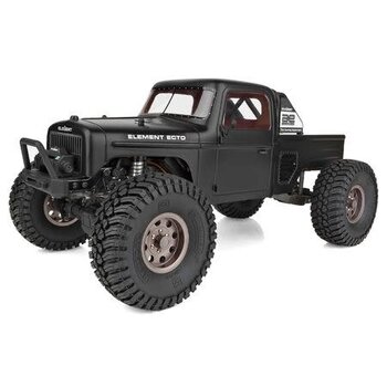 ASSOCIATED 1/10 Enduro Trail Truck, Ecto Black RTR When hitting the trail, you want to do it with performance, confidence – and look good in black! Aimed at the serious RC rock crawler enthusiast, the black Enduro Ecto Trail Truck RTR is packed full of performance f