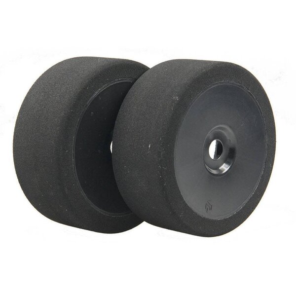 BSR Racing C8027B 25 Black Mounted Foam Tires / Wheels (4)