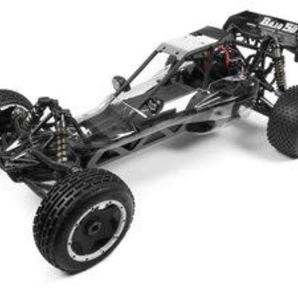 HPI 1/5 Scale Baja 5B Flux 2WD Electric Desert Buggy SBK with Clear Body (No Electronics)