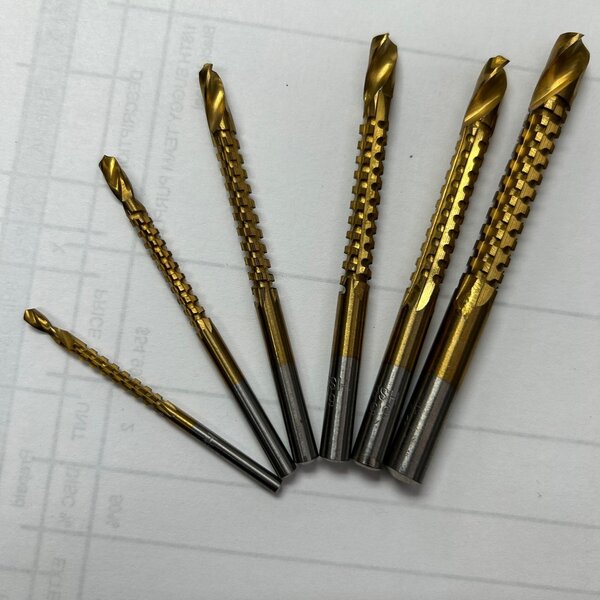 5PIECEDRILLSET  8MM 6.5MM 6MM  5MM   4MM 3MM