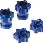 YET10A06 Aluminum One-Piece Wheel Hubs Yeti/Wraith/AX10