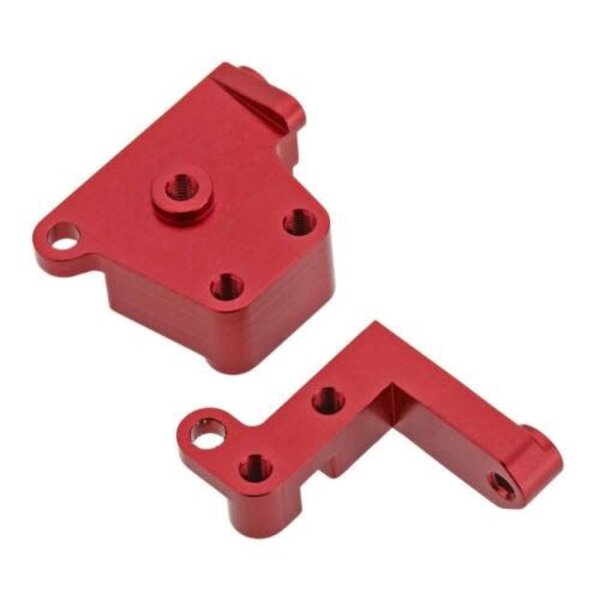 strc STA31387R Alum Servo Mount Brackets SCX10 II