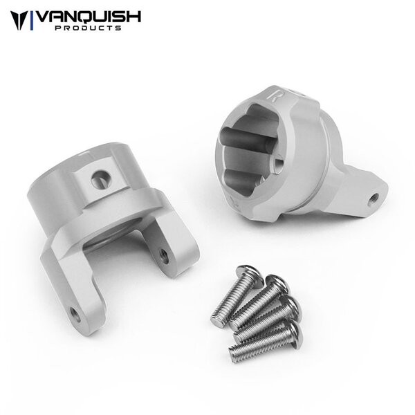 VANQUISH Vanquish Axial Scx10 8 Degree C-hubs Silver VPS02862