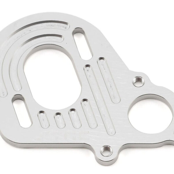 strc STA30491S CNC Mach Alum Motor Plate Silver Wraith
