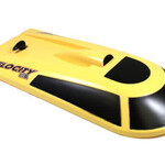 Rage R/C Painted replacement canopy: Yellow Velocity 800 BL