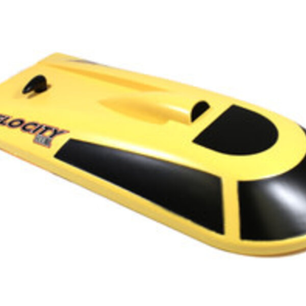 Rage R/C Painted replacement canopy: Yellow Velocity 800 BL