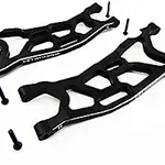 HOT RACING YEX5501 Alum Front Arm Black Yeti XL