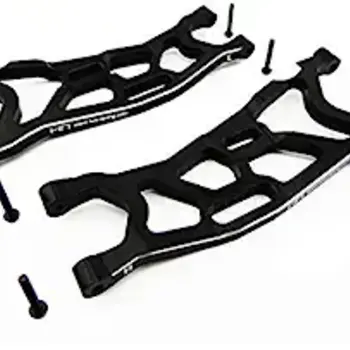 HOT RACING YEX5501 Alum Front Arm Black Yeti XL