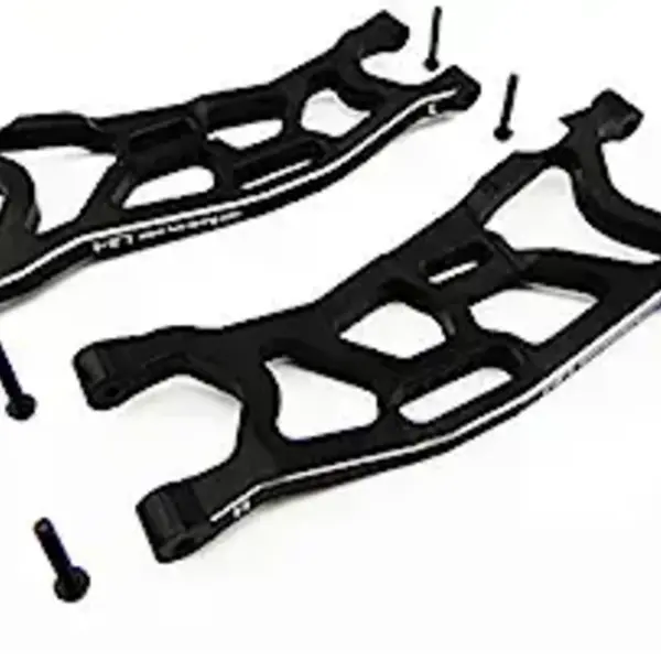 HOT RACING YEX5501 Alum Front Arm Black Yeti XL
