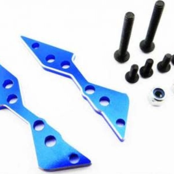 HOT RACING YET30U06 CNC MACHINED SHOCK MOUNT PLATES, YETI
