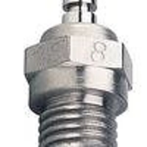 O.S #8 Glow Plug Med Air/Car