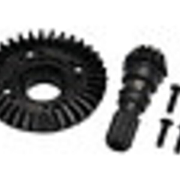 HOT RACING 35t/11t HT Helical Diff Ring/Pinion Rear Gear TRA XRT X Maxx