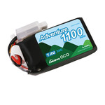 GENSACE Gens Ace Adventure 1100mAh 2S1P 7.4V 35C Lipo Battery Pack With JST-PHR Plug