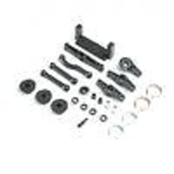 LOSI Steering Bellcrank, Servo Saver & Mounts: V100