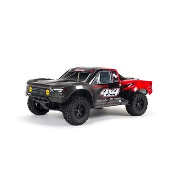 arrma 1/10 SENTON 4WD V3 MEGA 550 Brushed Short Course Truck RTR, Red