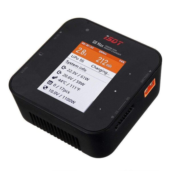ISDT ISDT Q8 Max 1000W 30A High Power Battery Balance Charger Discharger