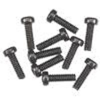 AXA013 Cap Head M2x6mm Black Oxide (10)