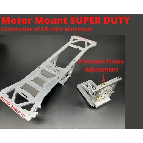 STUPID RC STP1021 Traxxas Compatible X-Maxx Motor Mount SUPER Duty For Castle 2028,  Tp Power and all 1/5 motor
