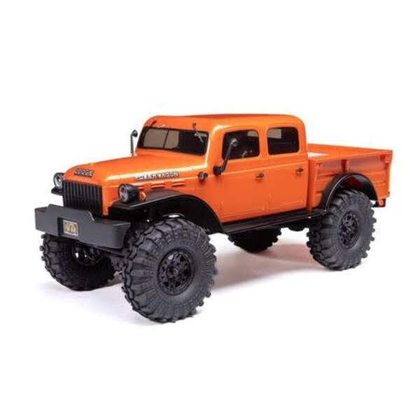 1/24 SCX24 Dodge Power Wagon 4WD Rock Crawler Brushed RTR, Orange