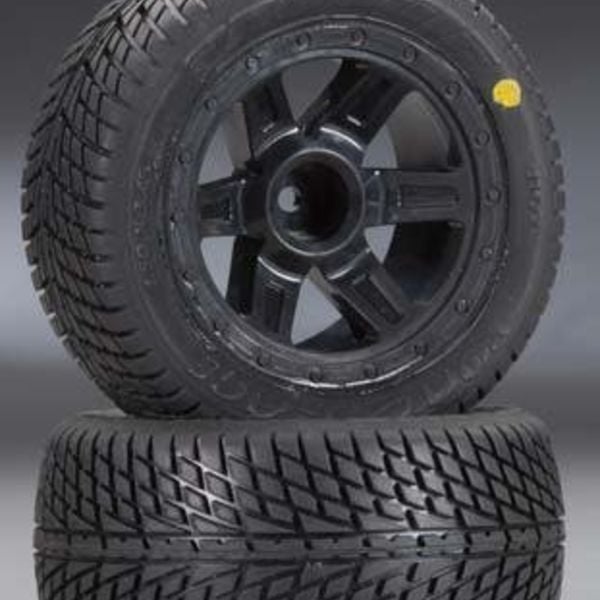 PROLINE 1102-11 Road Rage Street Tires Mounted 1/16 (2)