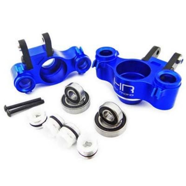 HOT RACING RVO21XG06 Aluminum Graphite XD Knuckle w/Bearing Blue