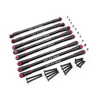 HOT RACING SCX313TL01 Aluminum 4-Link Set 12.3" Axial SCX10