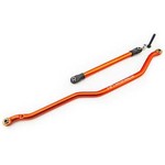 HOT RACING RCS49E03 Orange Aluminum Fix Link Steering Rod Deadbolt