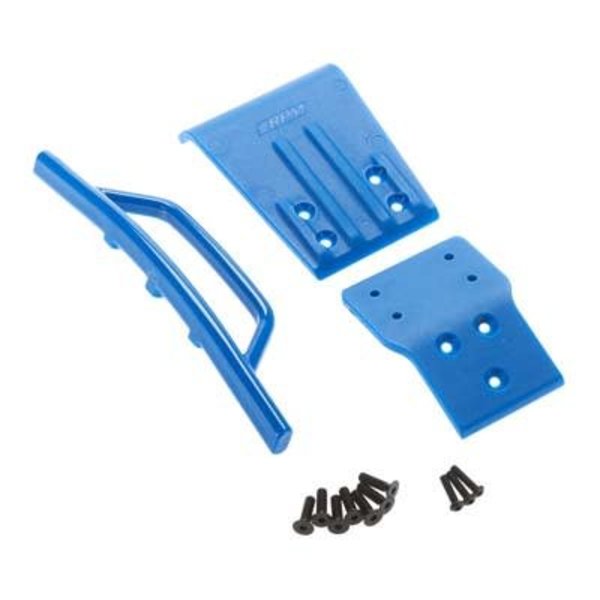 RPM 80025 FR BUMPR/SKID PLATE BLUE