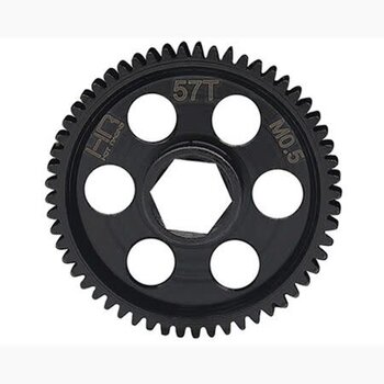 HOT RACING Speed Run Main Gear 0.5module 57 Tooth GROM