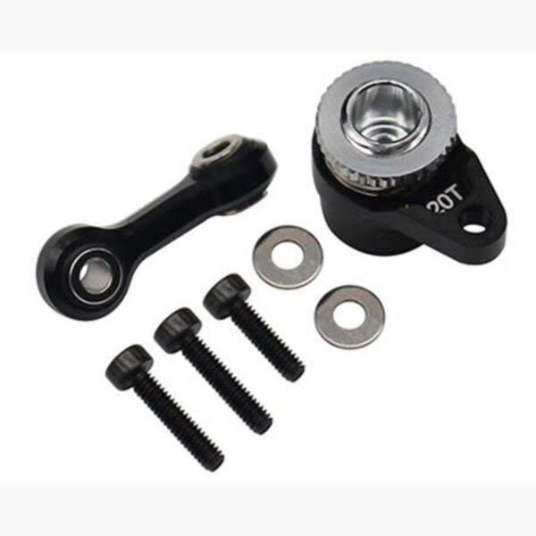 HOT RACING CNC Aluminum 20T Servo Saver Grom