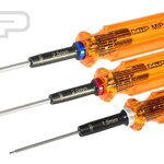 mip #9602 - MIP Hex Driver Wrench Set Gen 2, Metric (3), 1.5mm, 2.0mm, & 2.5mm