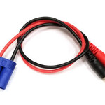 Charge Adapter: EC5 Device to Male 4mm Bullets- 300mm Wire