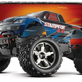 Traxxas Stampede 4x4 VXL w/ 2.4GHz Radio and TSM