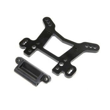 Horizon Hobby Shock Tower, Front, Black, AL: DBXL-E 2.0