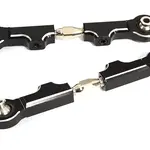 Integy Billet Machined Upper Turnbuckle Links for Arrma 1/10 Granite 4X4 3S BLX C28869BLACK