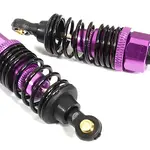 Integy Alloy Shocks w/ Hard Springs for 1/10 Touring Car & Drift Car (L=58mm) C30020PURPLE