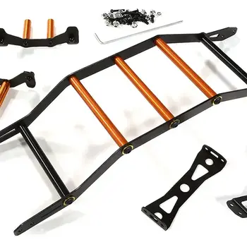Integy Metal Alloy Exo-Skeleton Body Roll Cage Kit for Arrma 1/10 Granite 4X4 3S BLX C31324ORANGE