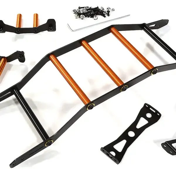 Integy Metal Alloy Exo-Skeleton Body Roll Cage Kit for Arrma 1/10 Granite 4X4 3S BLX C31324ORANGE